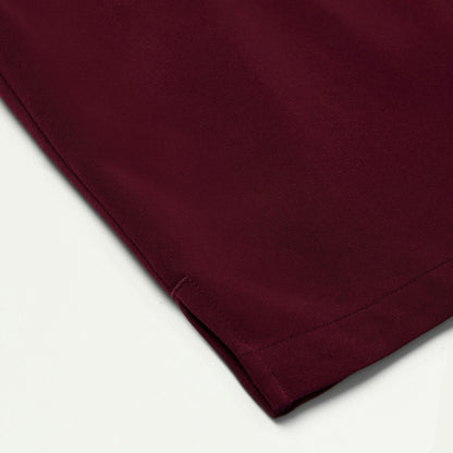 Rhena Essential 1-Pocket Scrub Top - Burgundy