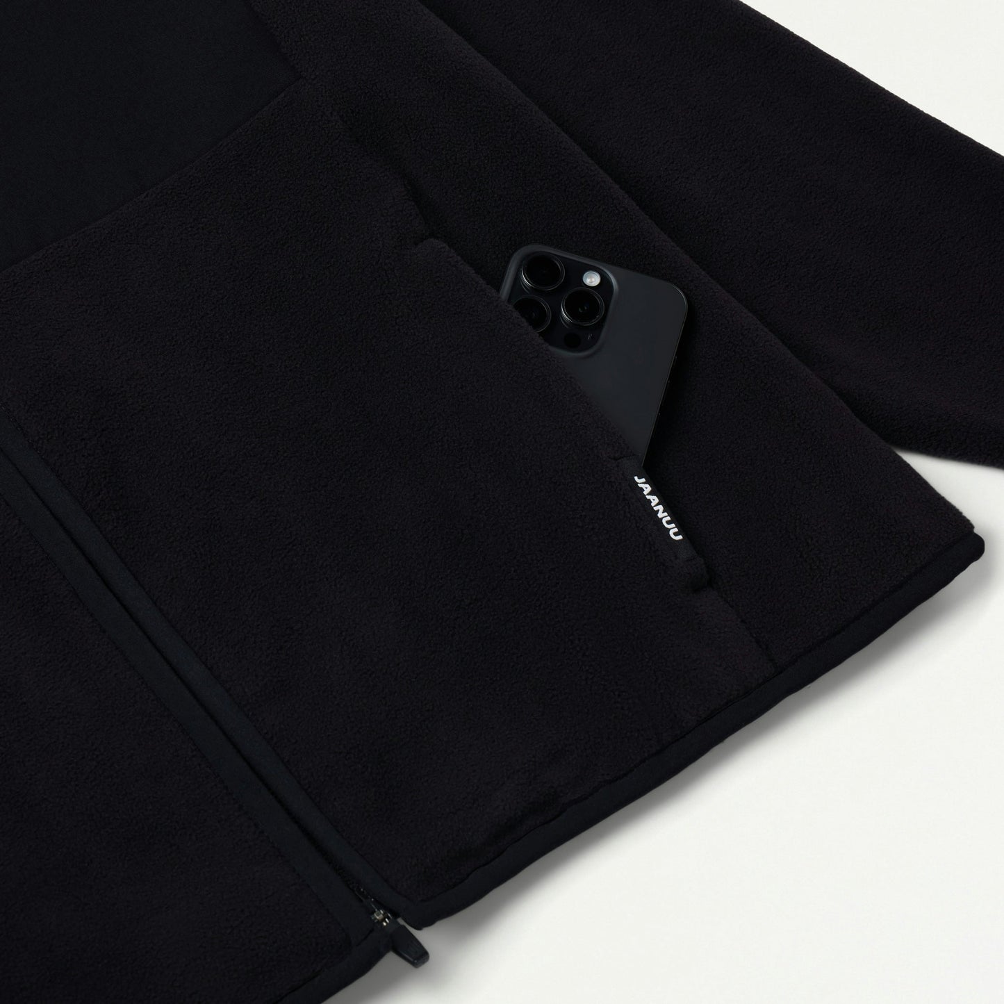 Cloud Hybrid Fleece Jacket - Black