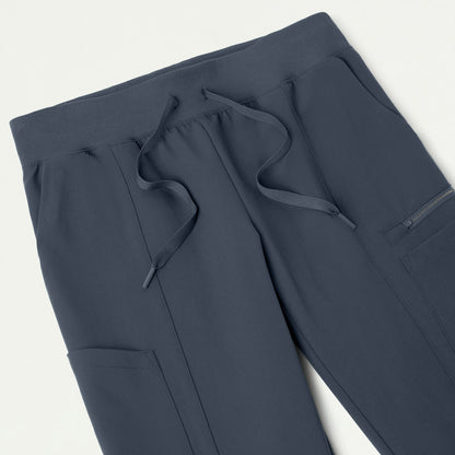 Liv Skinny 8-Pocket Scrub Jogger - Carbon Gray