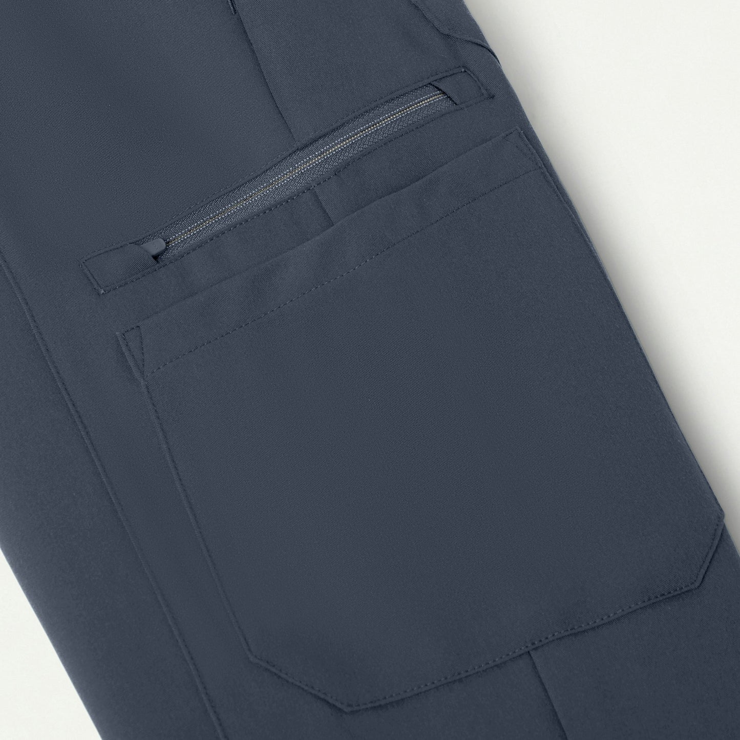 Liv Skinny 8-Pocket Scrub Jogger - Carbon Gray