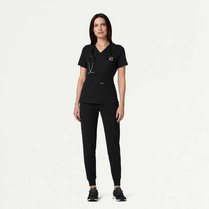 Rubi Slim UltraSOFT Scrub Jogger - Black