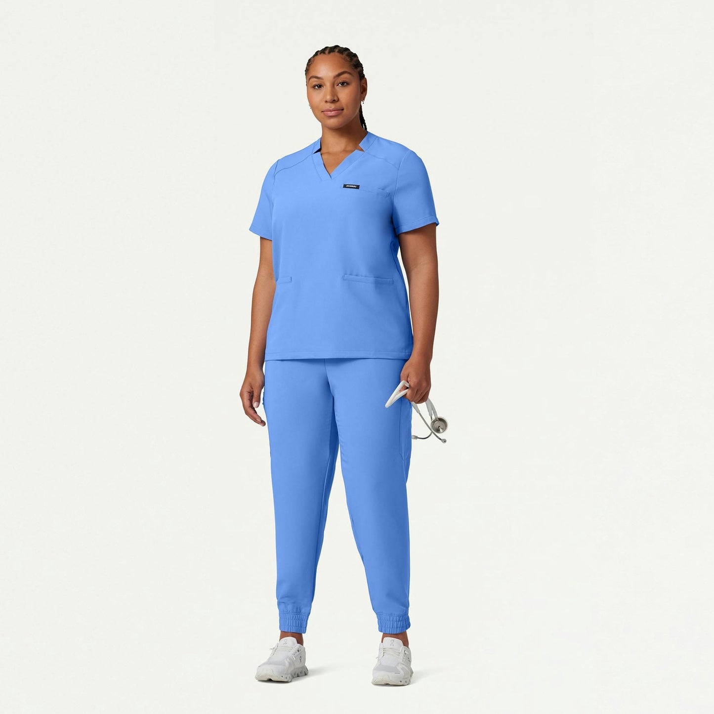 Neo Everyday Cargo Scrub Jogger - Ceil Blue