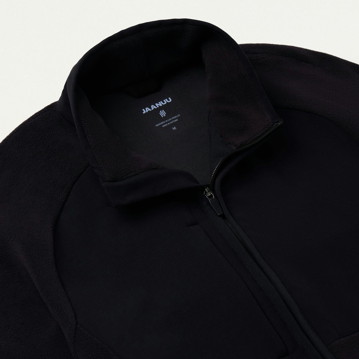 Cloud Hybrid Fleece Jacket - Black