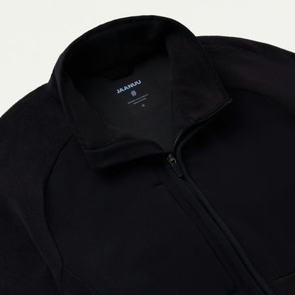 Cloud Hybrid Fleece Jacket - Black