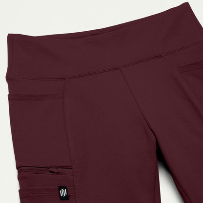 Perri UltraSOFT Yoga Scrub Pant - Redwood