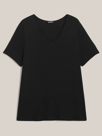 Supersoft Fitted V-Neck T-Shirt