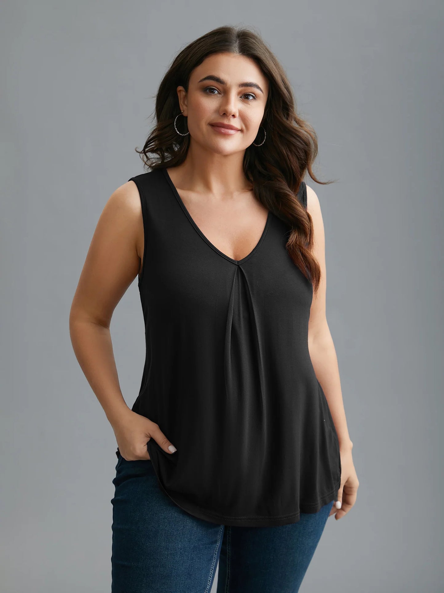 Supersoft Essentials V-Neck Tank Top