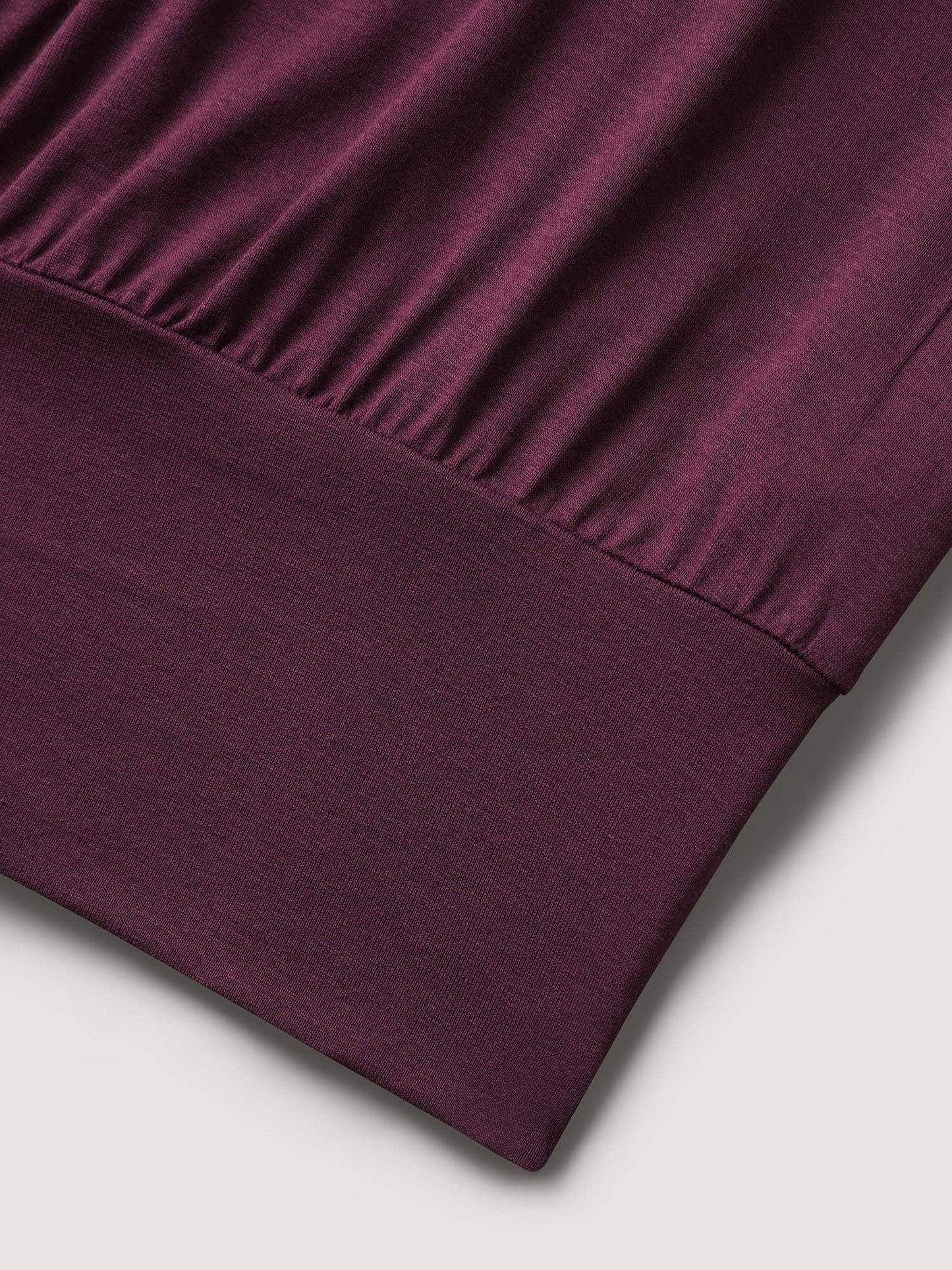 Supersoft Raglan Button Solid Knit Top
