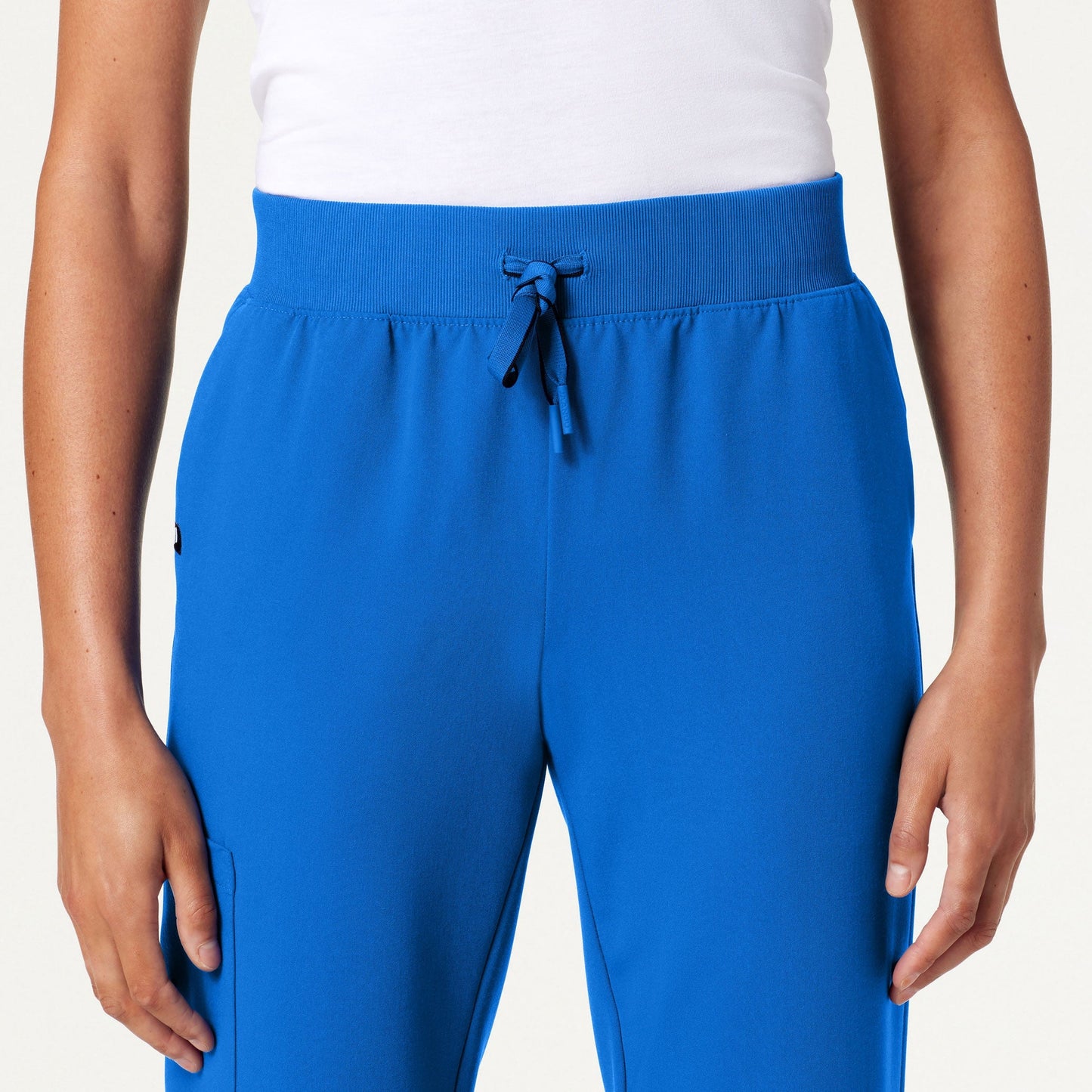 Silex Slim Knit-Waist Scrub Jogger - Royal Blue