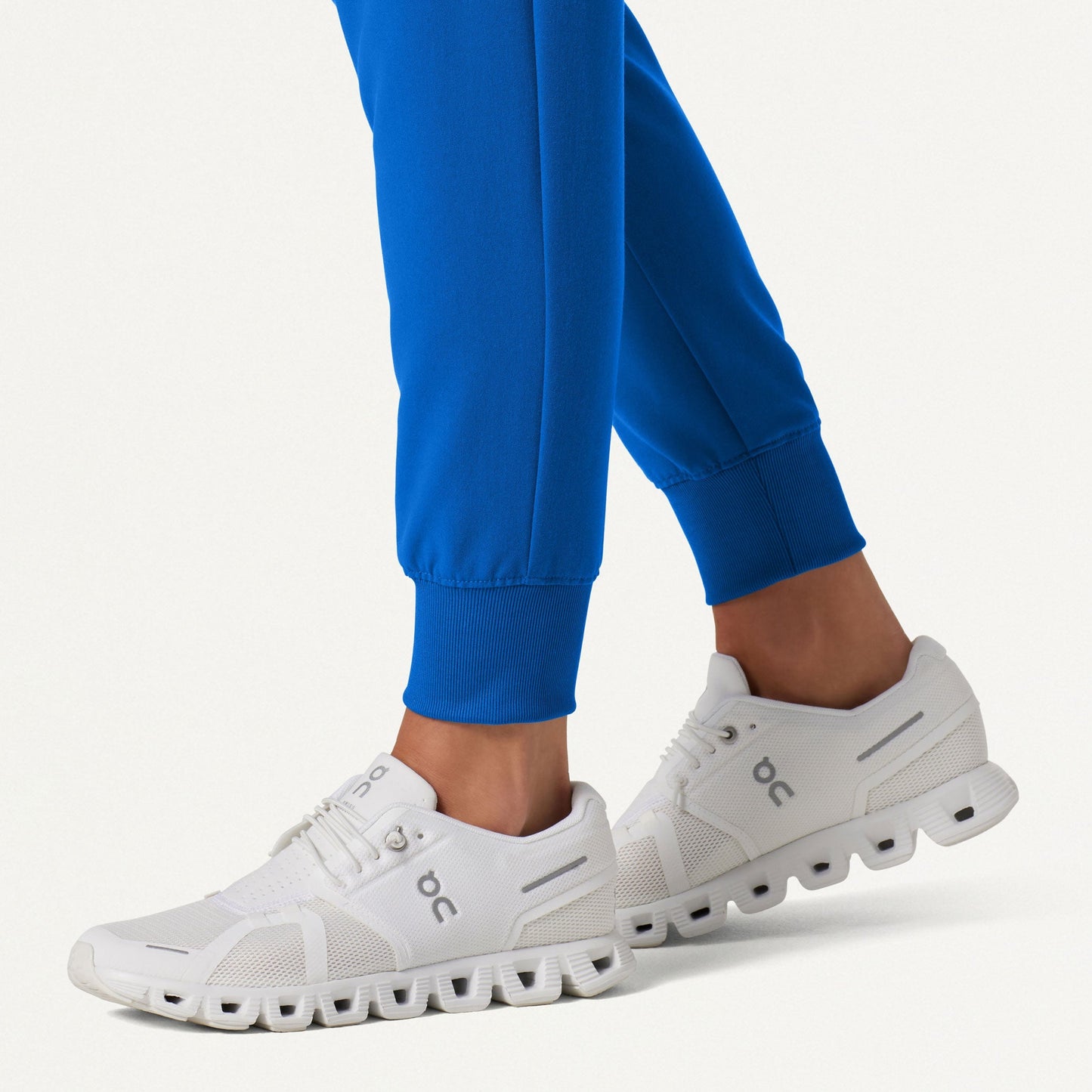 Silex Slim Knit-Waist Scrub Jogger - Royal Blue