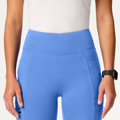 Perri UltraSOFT Yoga Scrub Pant - Ceil Blue