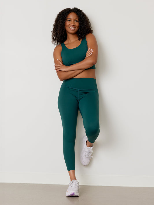 Legging 25" - Teal - Garde-Malade - FINAL SALE