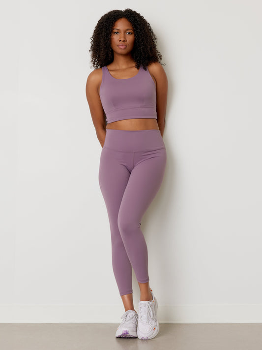 Legging 25" - Dusty Purple - Garde-Malade - FINAL SALE