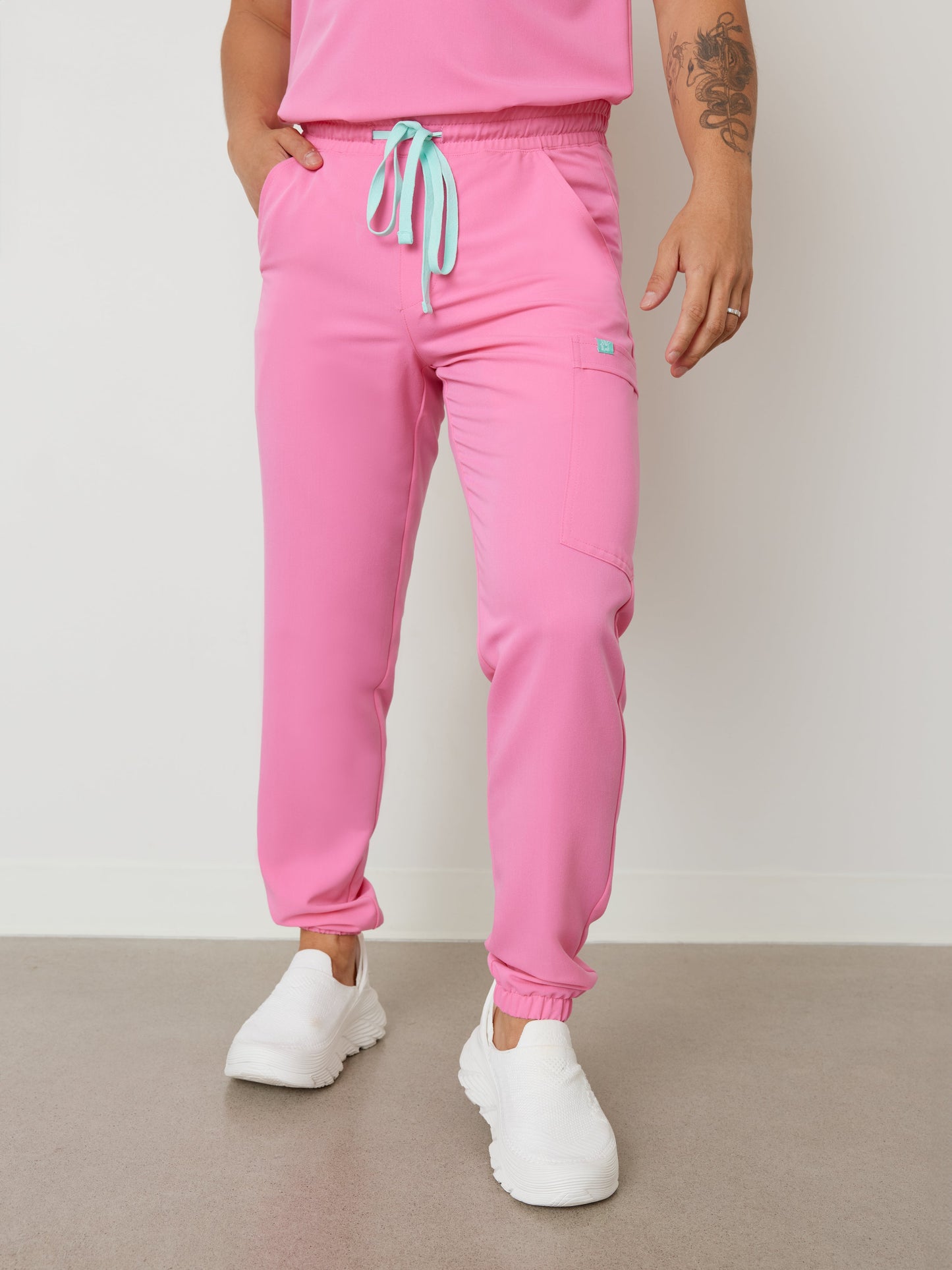 WILLIAM RE-GARDE™ - BUBBLE PINK - Men's Jogger Pants - SILVADUR™ - Final Sale