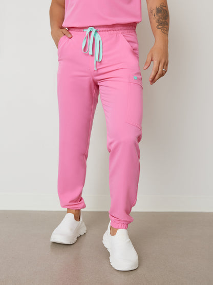 WILLIAM RE-GARDE™ - BUBBLE PINK - Men's Jogger Pants - SILVADUR™ - Final Sale