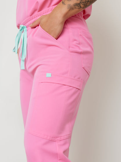 WILLIAM RE-GARDE™ - BUBBLE PINK - Men's Jogger Pants - SILVADUR™ - Final Sale