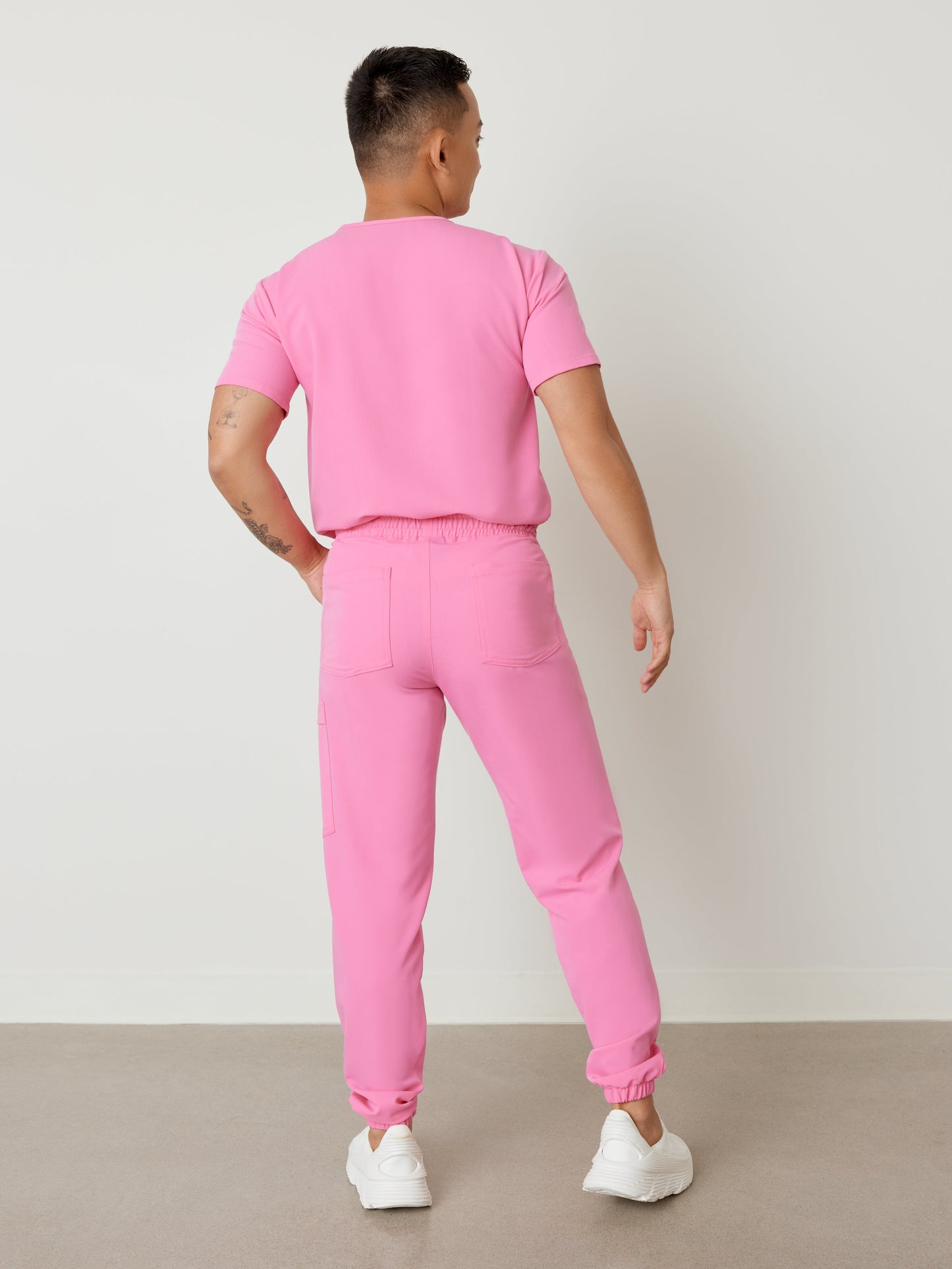 WILLIAM RE-GARDE™ - BUBBLE PINK - Men's Jogger Pants - SILVADUR™ - Final Sale