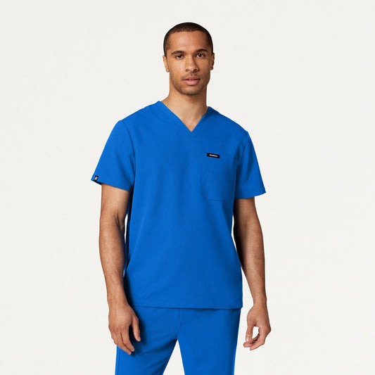 Holmes Everyday 1-Pocket Scrub Top - Royal Blue