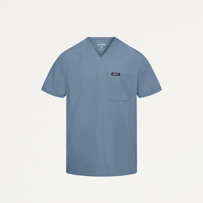 Holmes Everyday 1-Pocket Scrub Top - Storm Blue