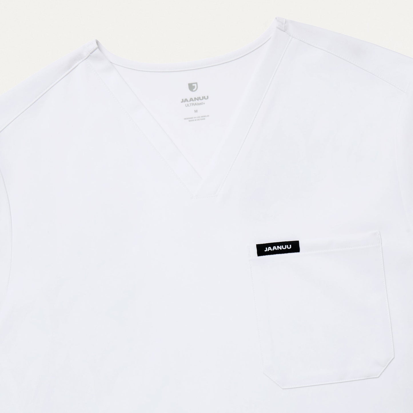 Holmes Everyday 1-Pocket Scrub Top - White