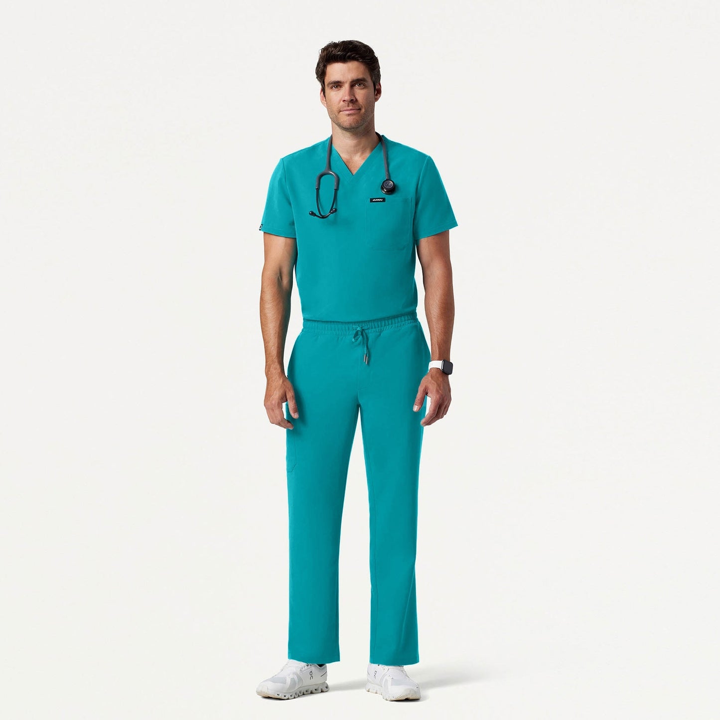 Rhodes Everyday Straight-Leg Scrub Pant - Teal