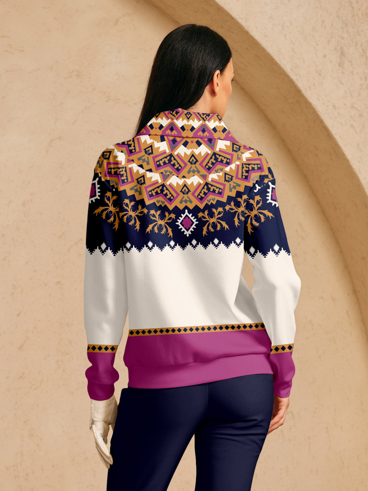 Bold Baroque Golf Sweatshirt