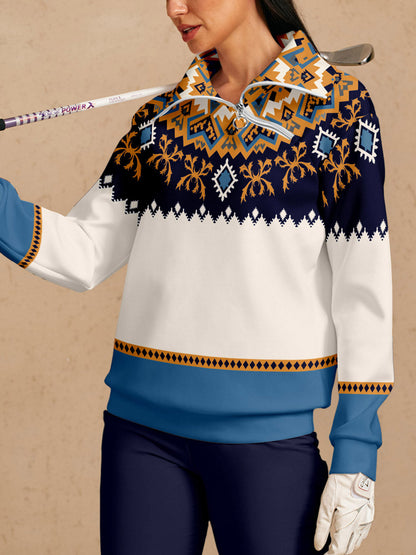 Bold Baroque Golf Sweatshirt