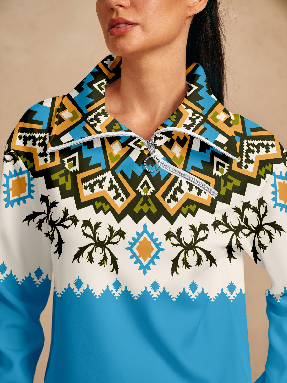 Bold Baroque Golf Sweatshirt