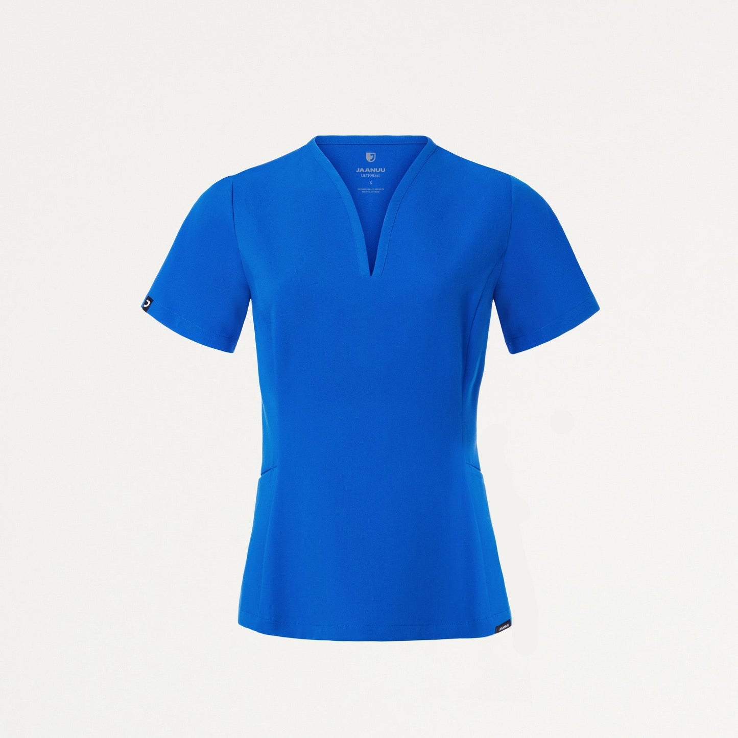 Calix Fit & Flare Scrub Top - Royal Blue