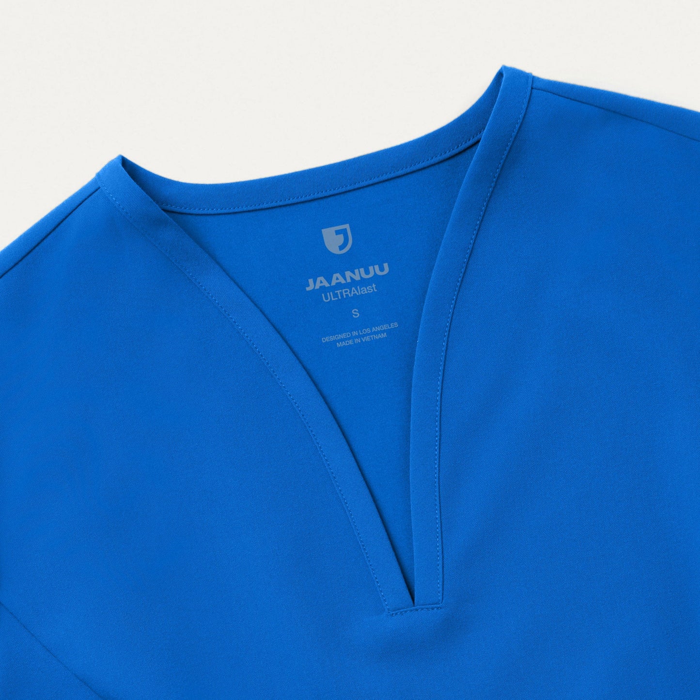 Calix Fit & Flare Scrub Top - Royal Blue