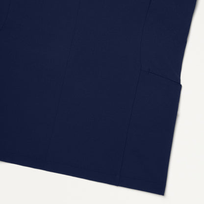 Aria Fit & Flare UltraLITE™ Scrub Top - Midnight Navy