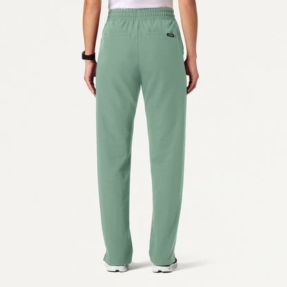 Kerr 365 High Waisted Scrub Pant - Sage