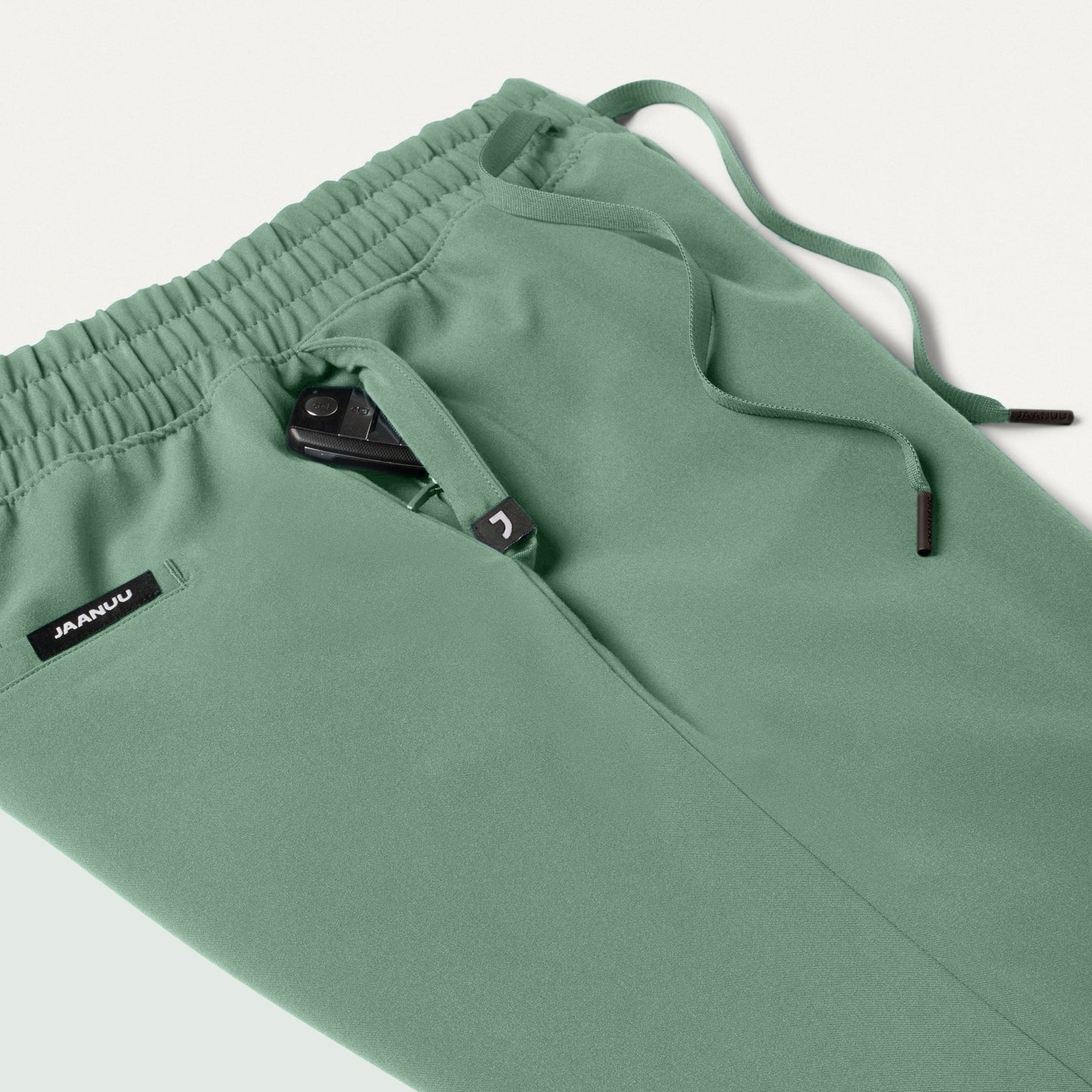 Kerr 365 High Waisted Scrub Pant - Sage