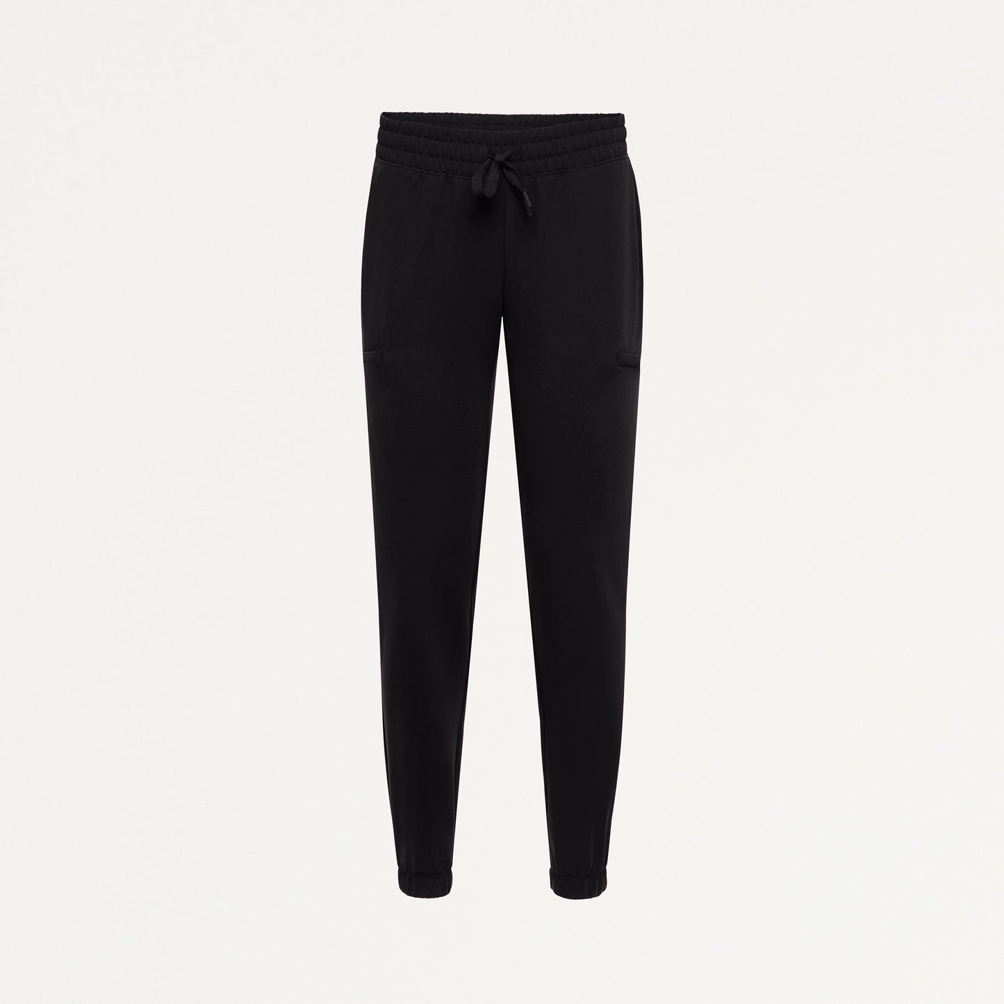 Jace Skinny 7-Pocket Scrub Jogger - Black
