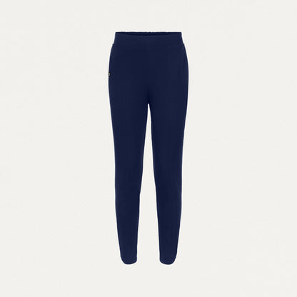 Halle High Waisted Tapered Scrub Pant - Midnight Navy