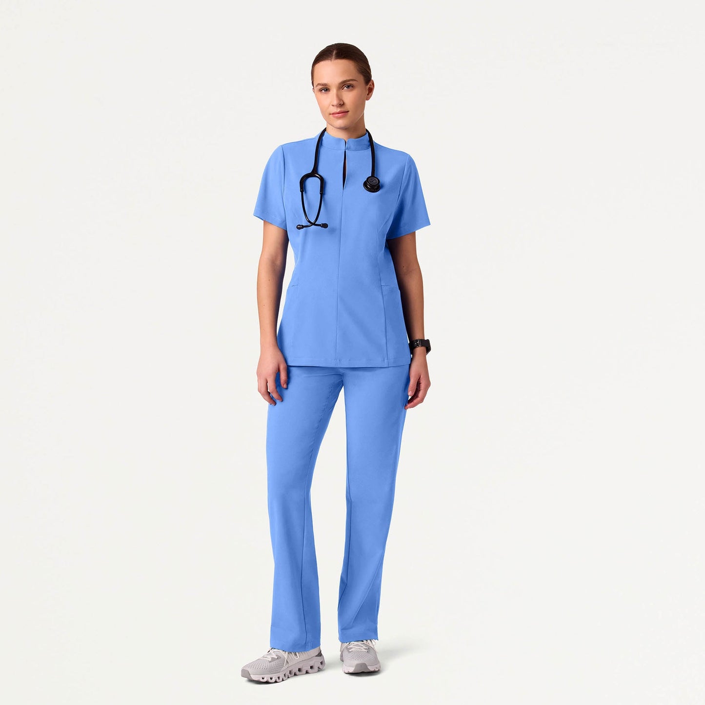 Xenos UltraLITE™ Knit-Waist Scrub Pant - Ceil Blue