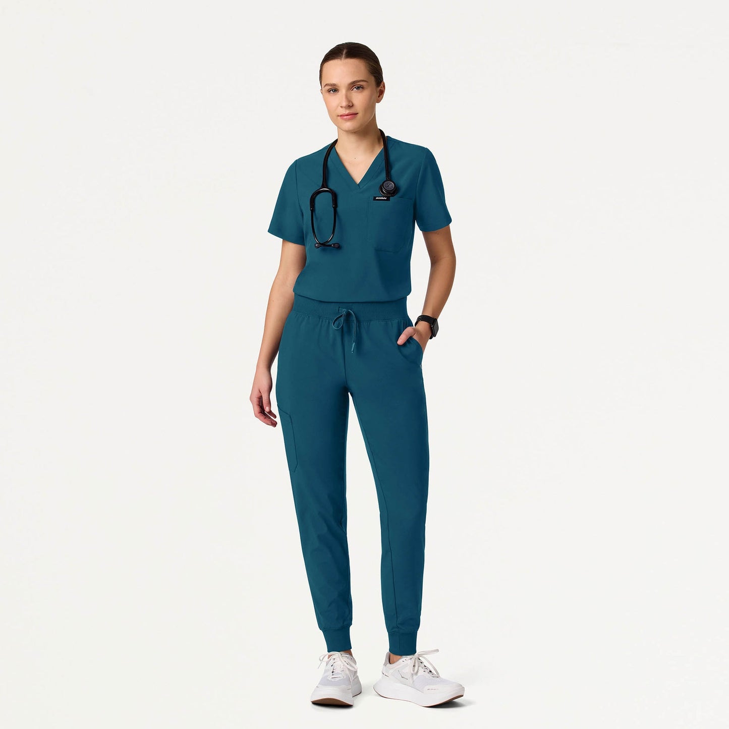 Silex UltraLITE™ 6-Pocket Slim Scrub Jogger - Caribbean Blue