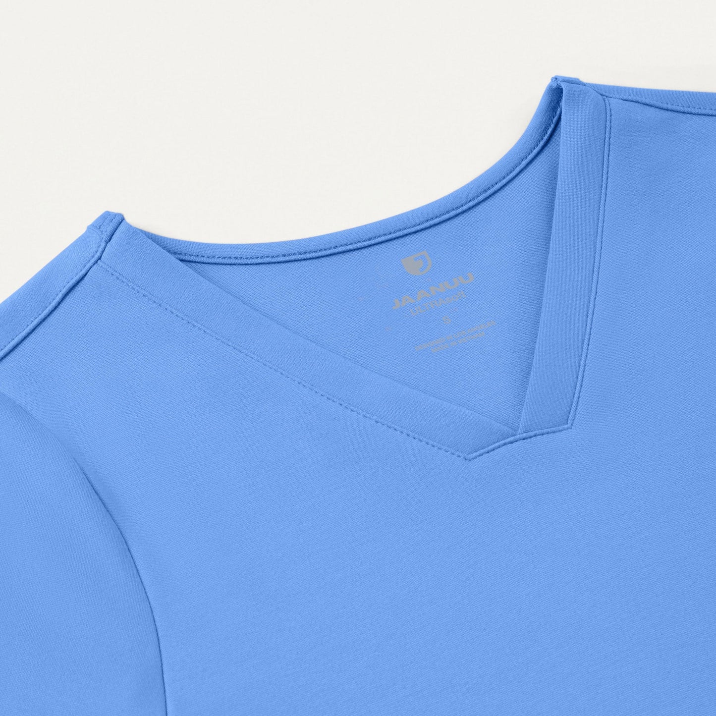 Cesi Slim UltraSOFT Scrub Top - Ceil Blue