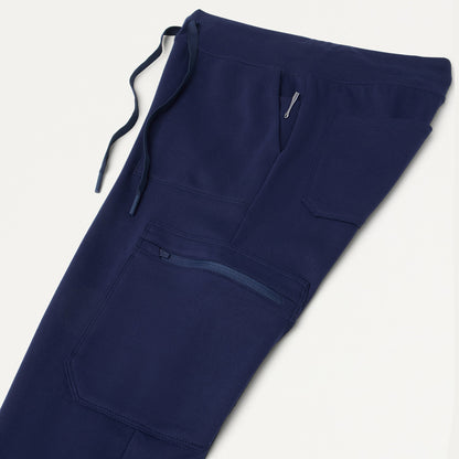 Kait 10-Pocket Skinny UltraSOFT Scrub Jogger - Midnight Navy