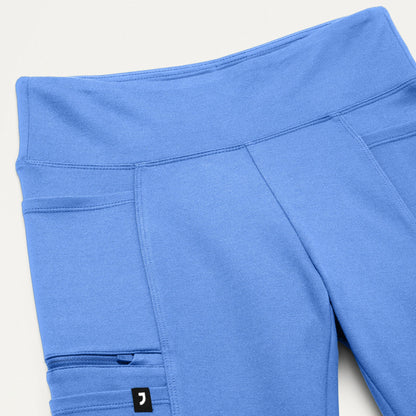 Perri UltraSOFT Yoga Scrub Pant - Ceil Blue