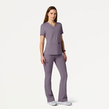 Perri UltraSOFT Yoga Scrub Pant - Titanium
