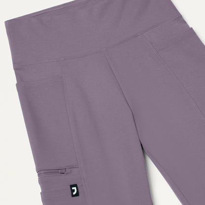 Perri UltraSOFT Yoga Scrub Pant - Titanium