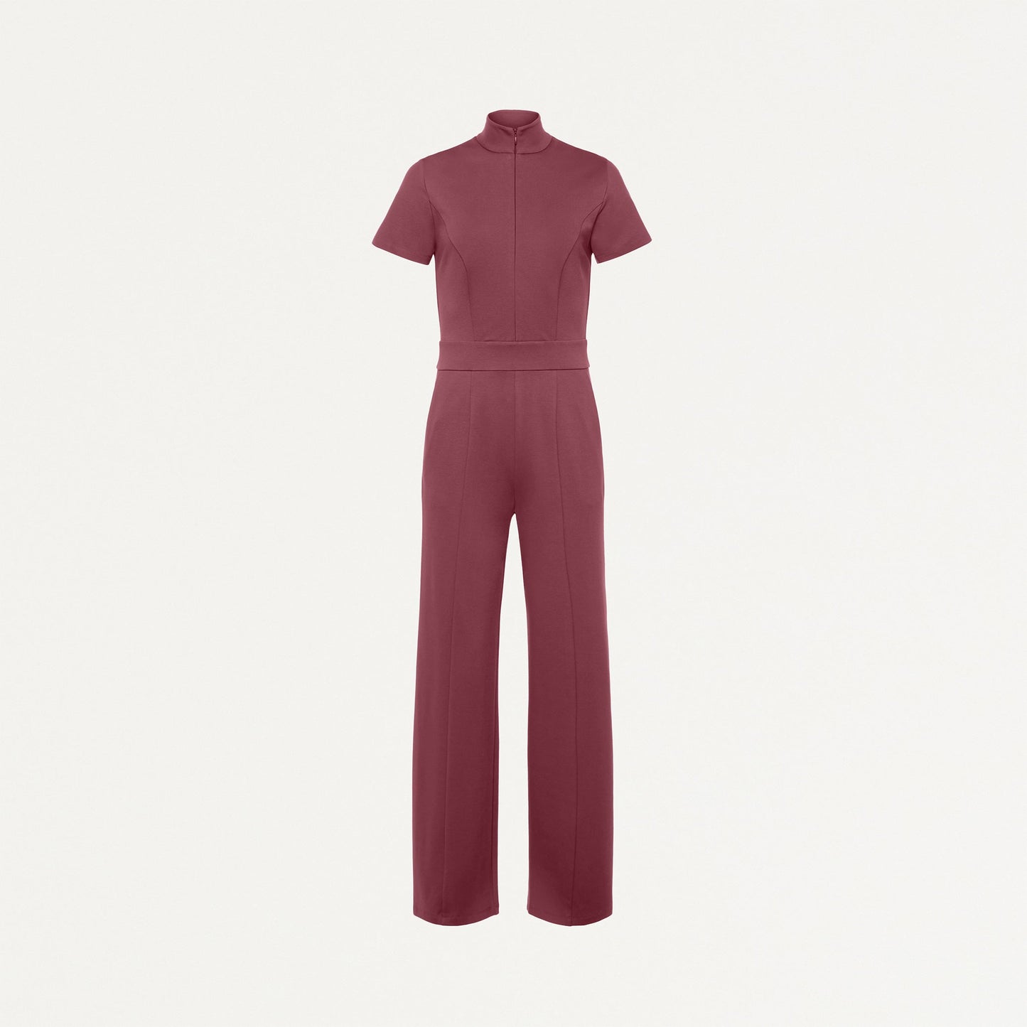 The Scrub Jumpsuit - Rosewood