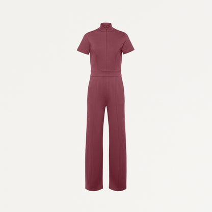 The Scrub Jumpsuit - Rosewood