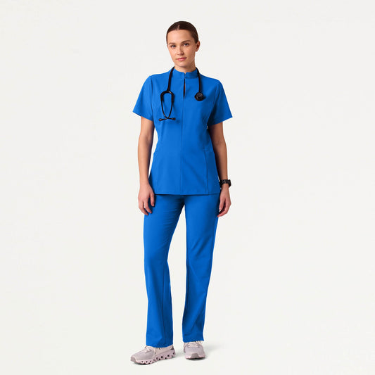 The Fit & Flare UltraLITE™ Scrub Set - Royal Blue