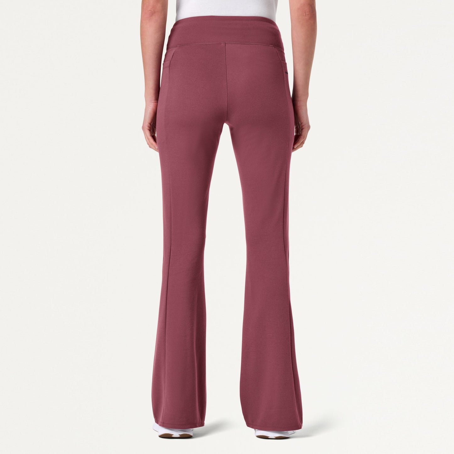 The Half-Zip UltraSOFT™ Scrub Set - Rosewood