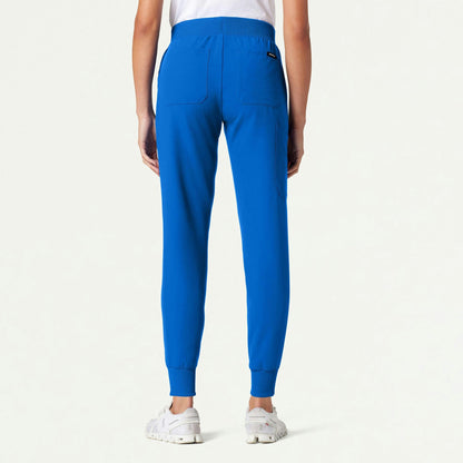 Silex Slim Knit-Waist Scrub Jogger - Royal Blue