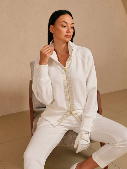 UltraSoft Long Sleeve Trimmed Jacket