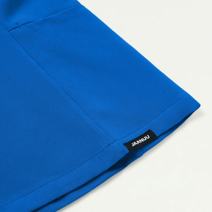 Calix Fit & Flare Scrub Top - Royal Blue