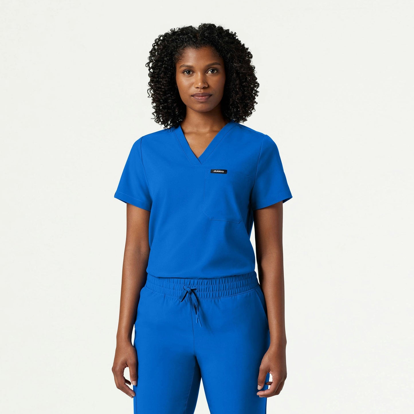 Pret 1-Pocket Classic Scrub Top - Royal Blue